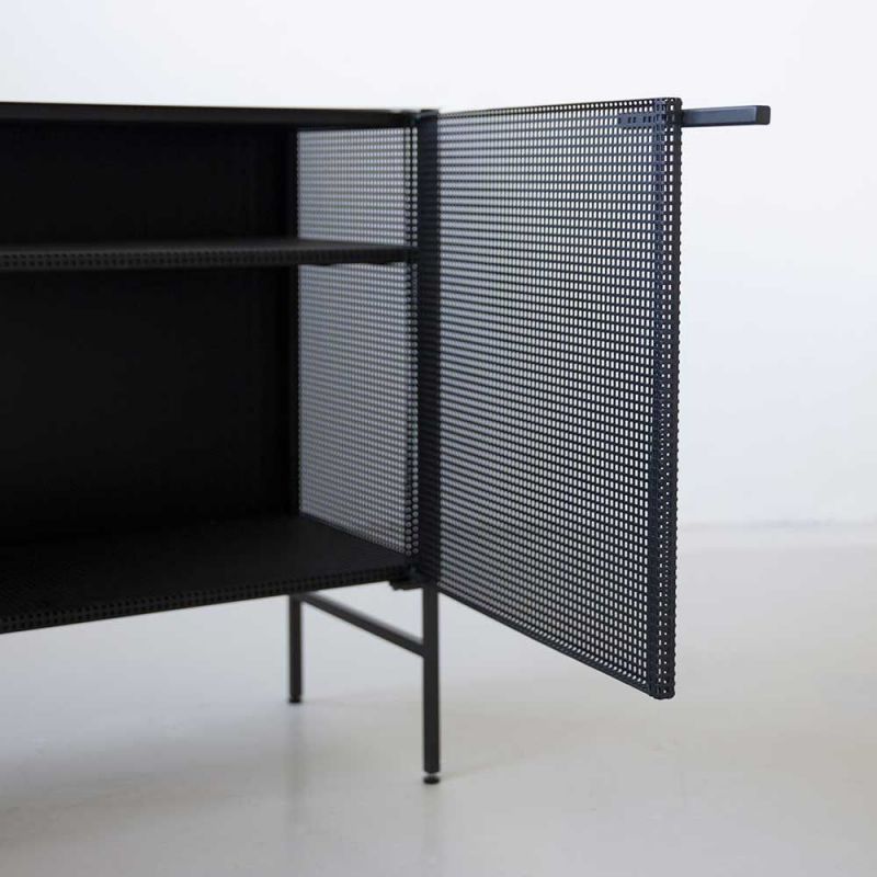 Black Grid Sideboard by Kristina Dam