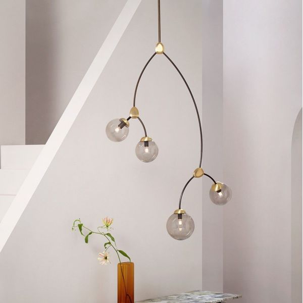 IVY VERTICAL 4 PENDANT by CTO Lighting