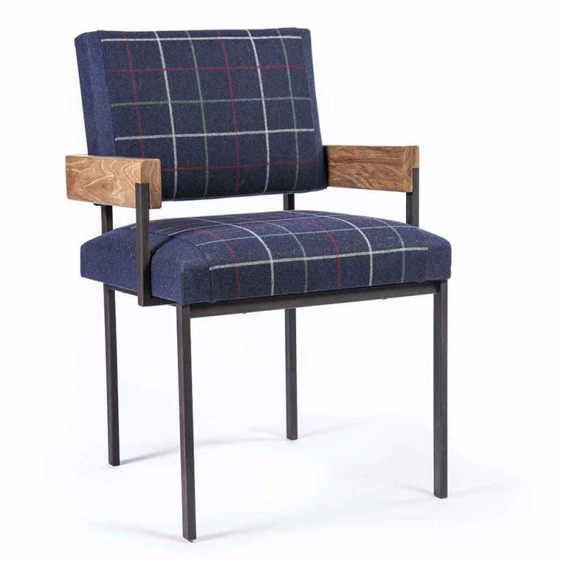 arms armchair white bakground by charlotte besson oberlin