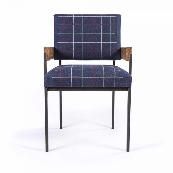 blue arms armchair by charlotte besson oberlin