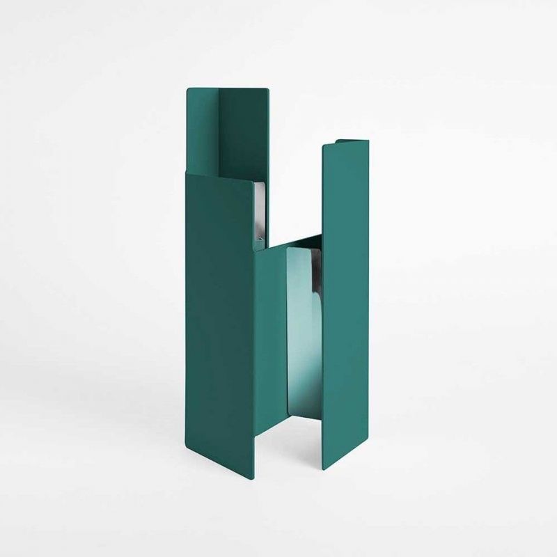 Vase fugit bleu petrole