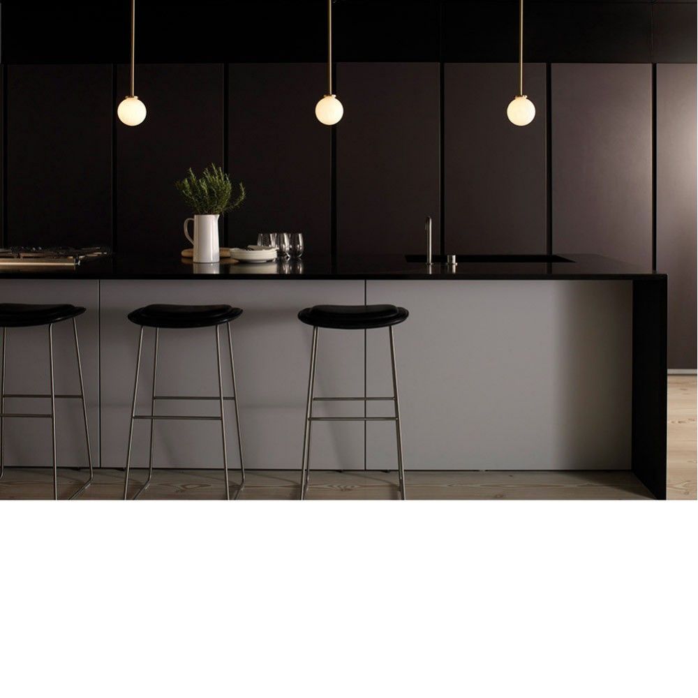 cto lighting mezzo pendants in kitchen
