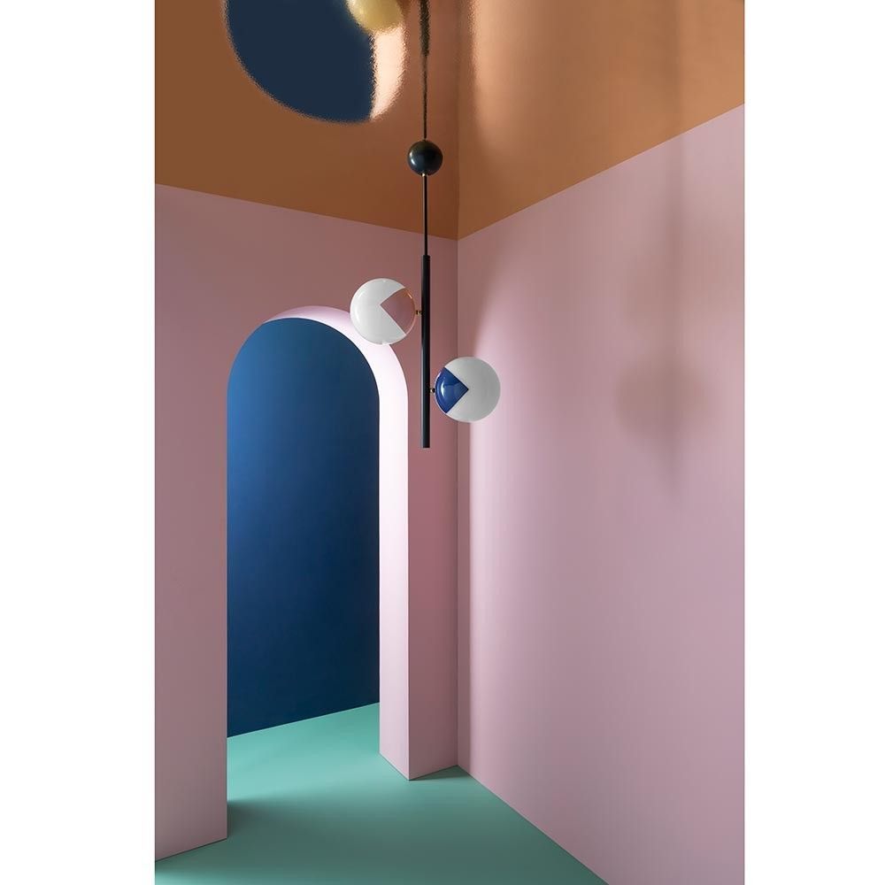 POP UP CHANDELIER 02 by Magic Circus in black