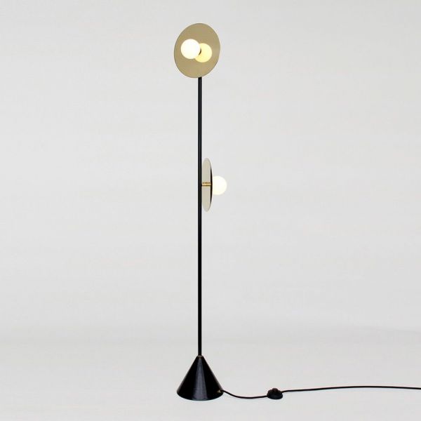 Disc & Sphere floor light, Atelier Areti