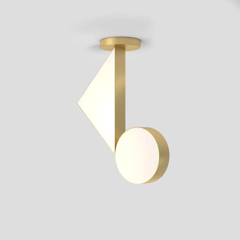 flat shapes ceiling light by atelier areti