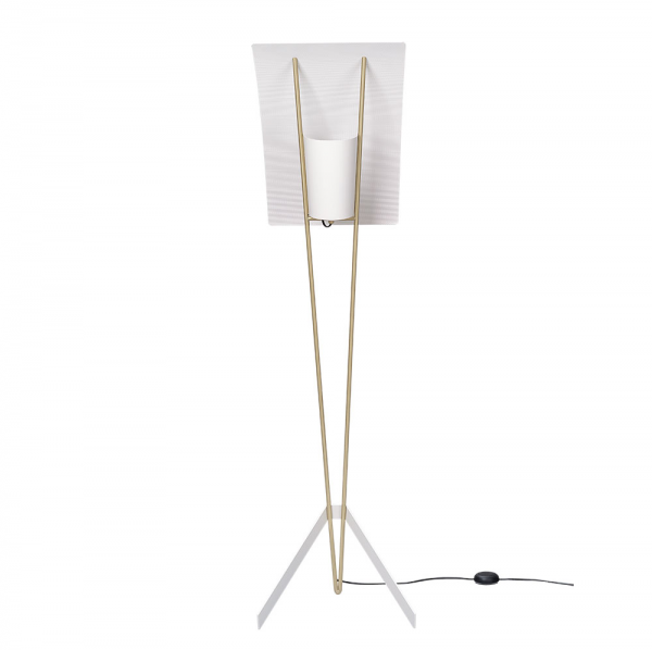 Lampadaire G30 blanc, Sammode