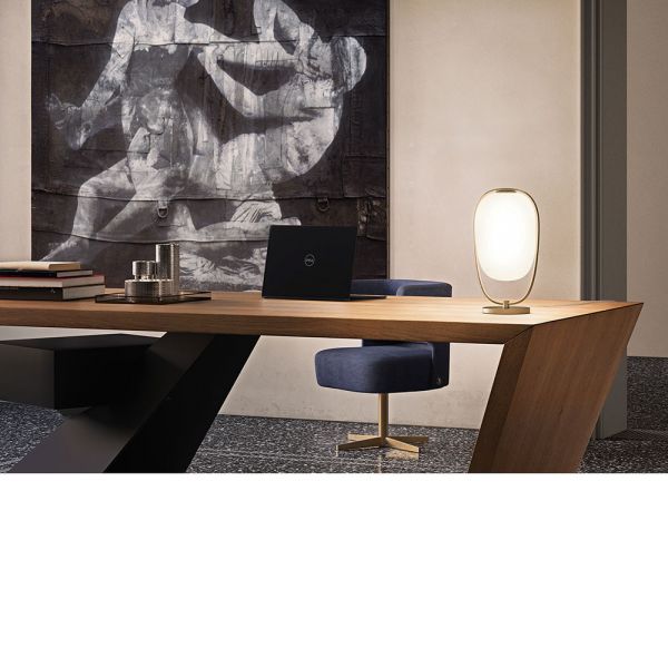 Lanna table lamp by Kundalini in office