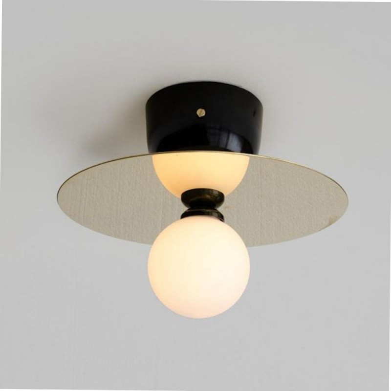 disc & sphere ceiling lamp by areti