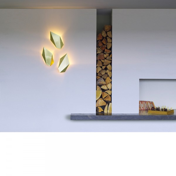 CTO Abstract wall light styled in interior setting