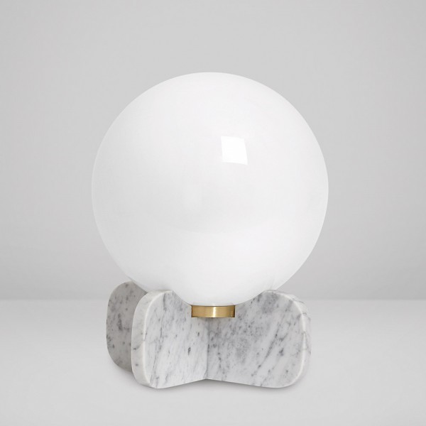 Chelsea lamp CTO Lighting in white marble