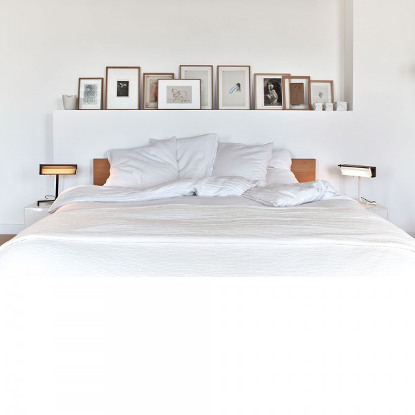 Biny table lamp DCW Editions in bedroom