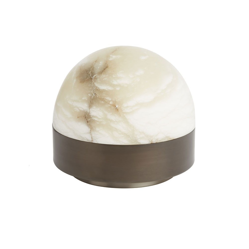 Lampe Lucid CTO Lighting avec base en bronze