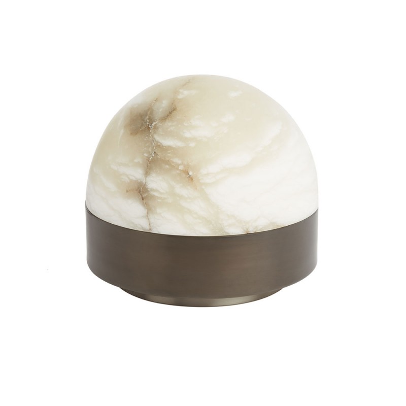 Lampe Lucid CTO Lighting avec base en bronze