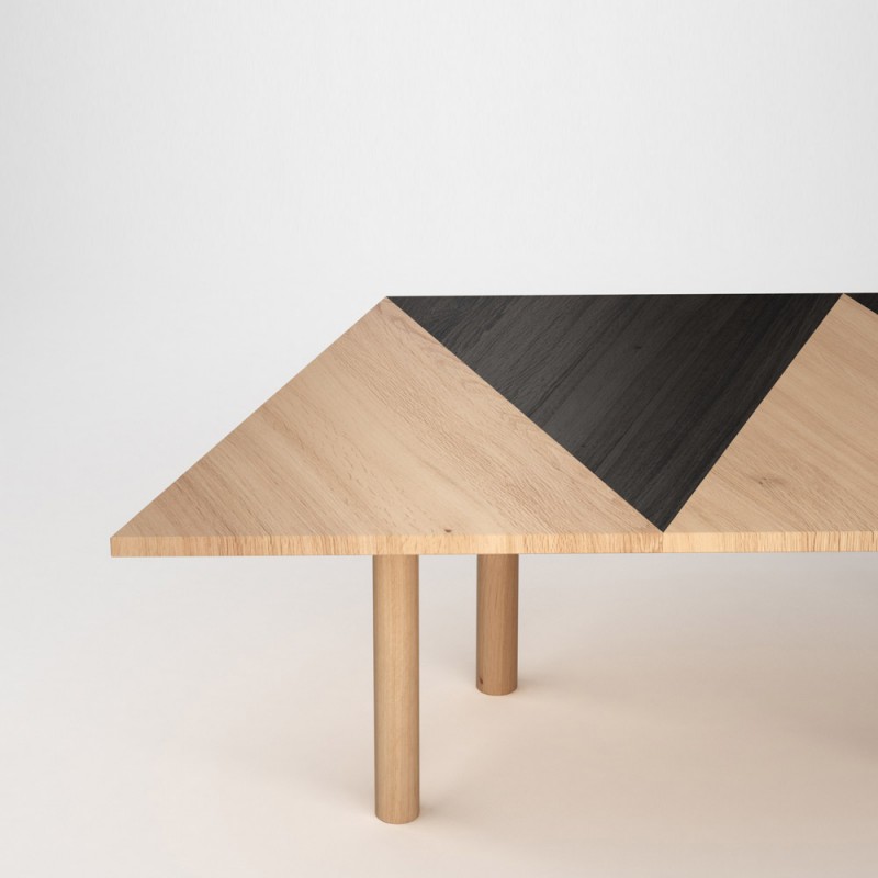 Table Parallélogramme by Atelier Areti