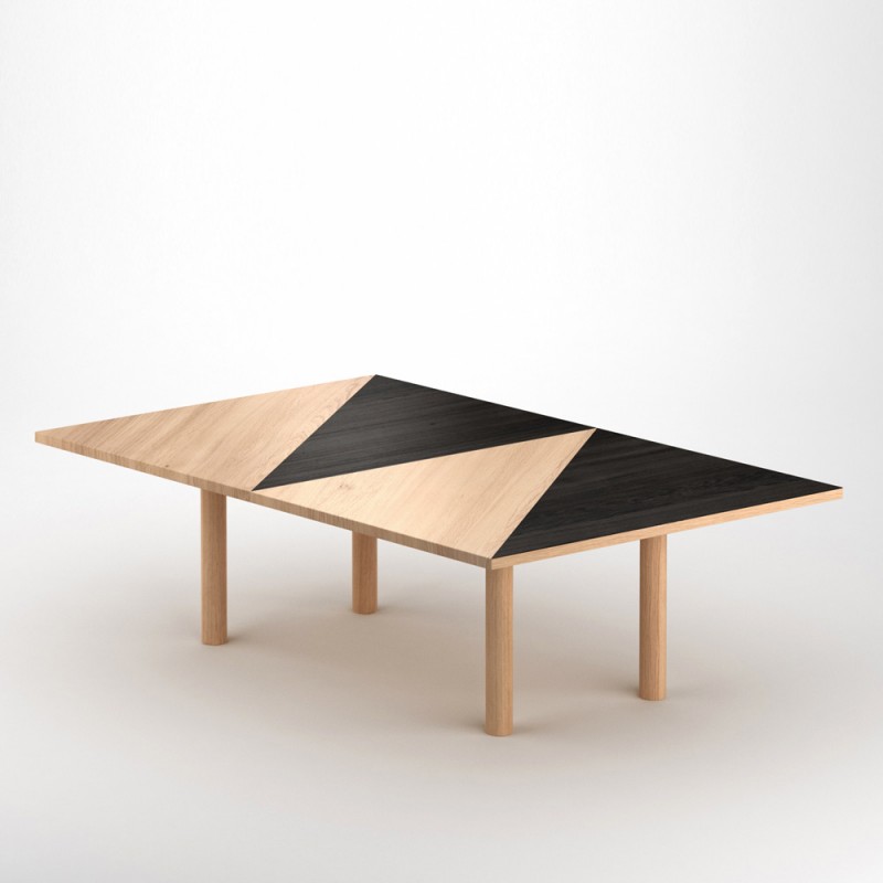 Table Parallélogramme by Atelier Areti