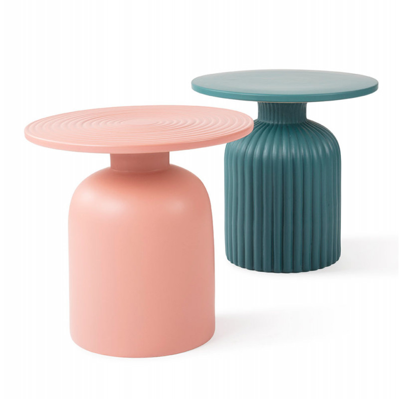 Green and pink Ousmane Table Maison Dada