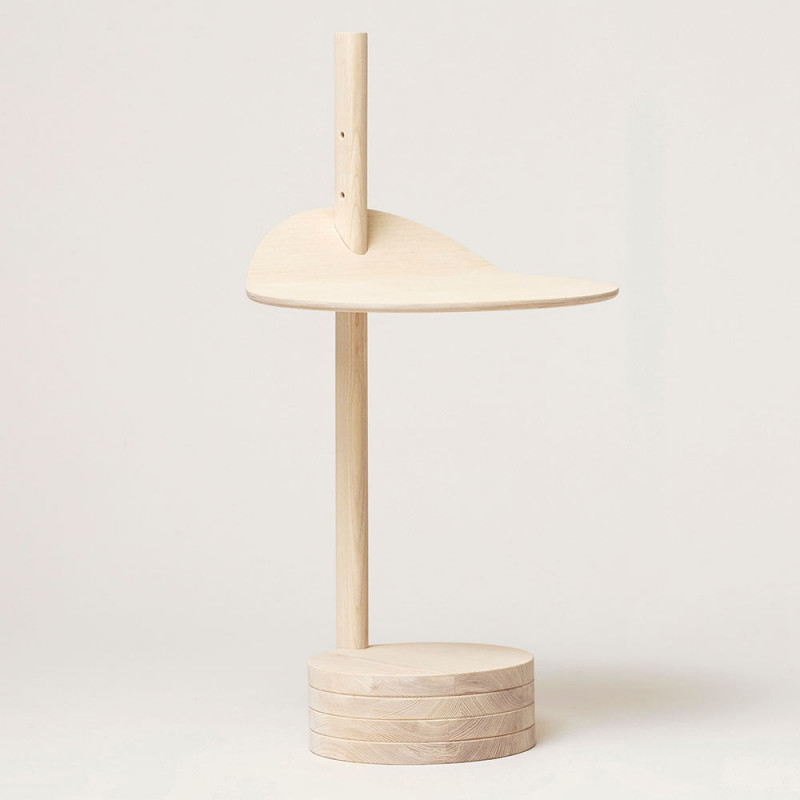 table stilk side frêne form and refine
