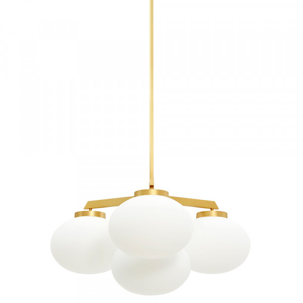 Cloudesley pendant, CTO Lighting, brass small