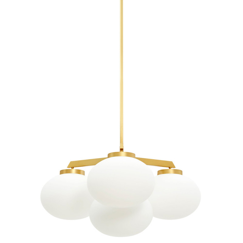 Cloudesley pendant, CTO Lighting, brass small