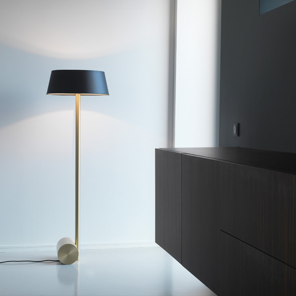 Lampadaire calee, noir, XS, noir, CVL.