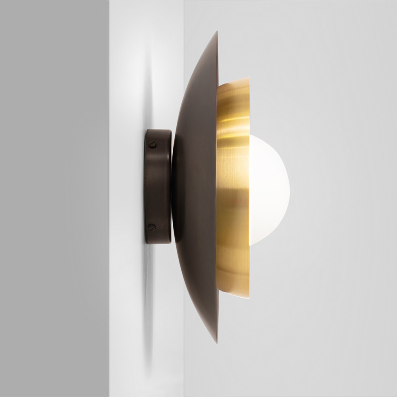 Carapace wall light by CTO Lighting