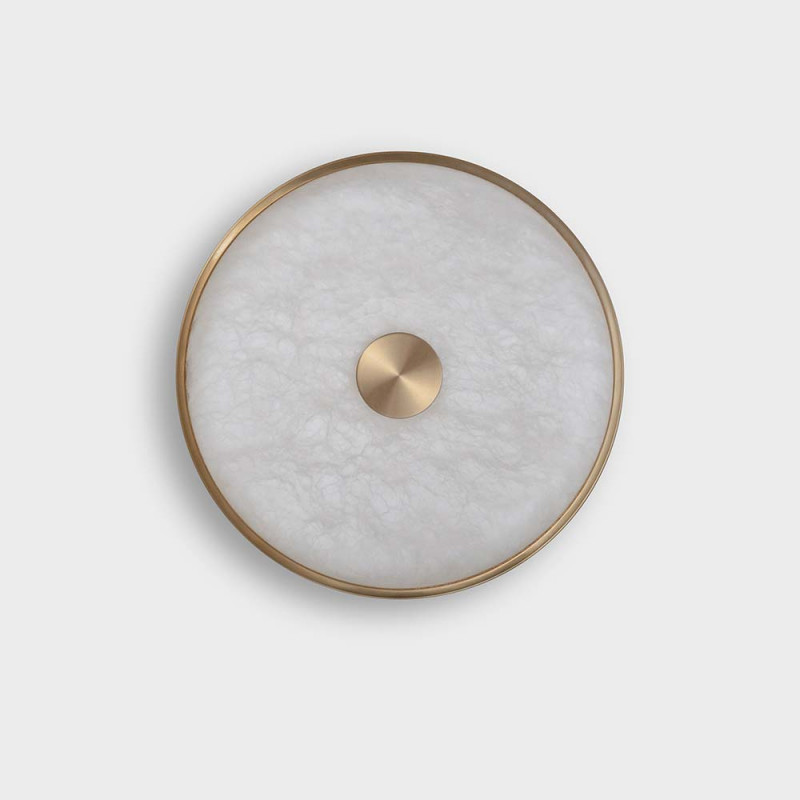 Bernan wall light brass large