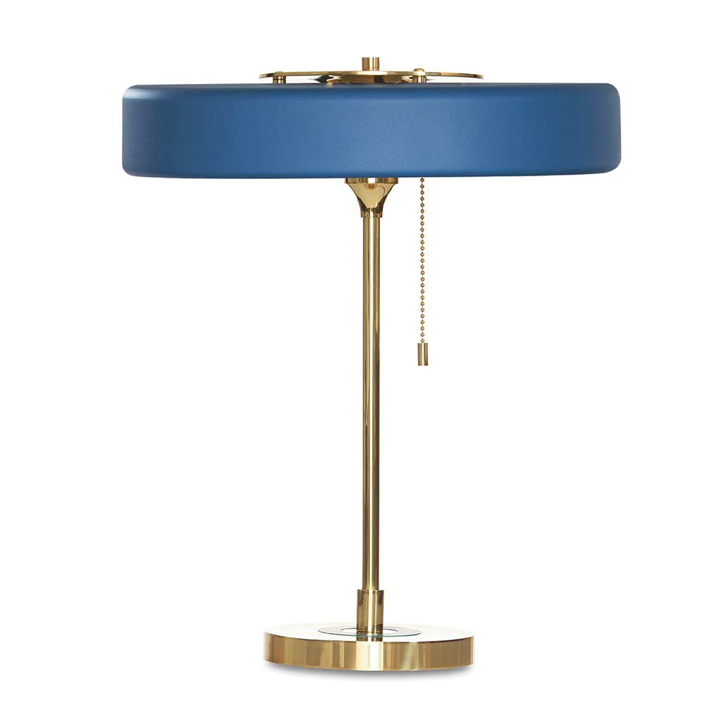 Lampe de table revolve bleu
