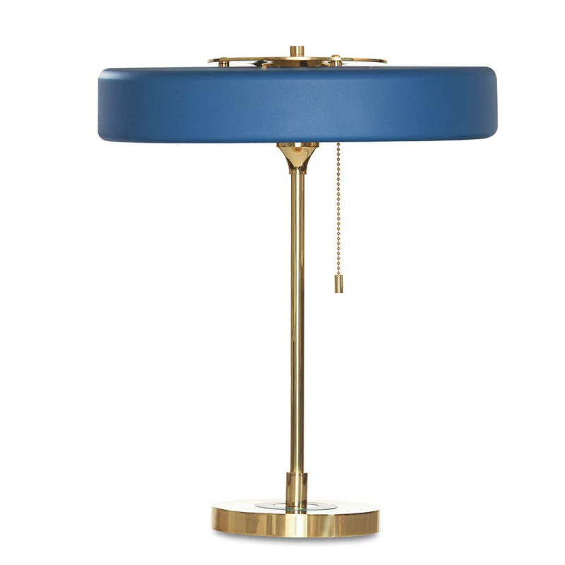 Revolve table light blue