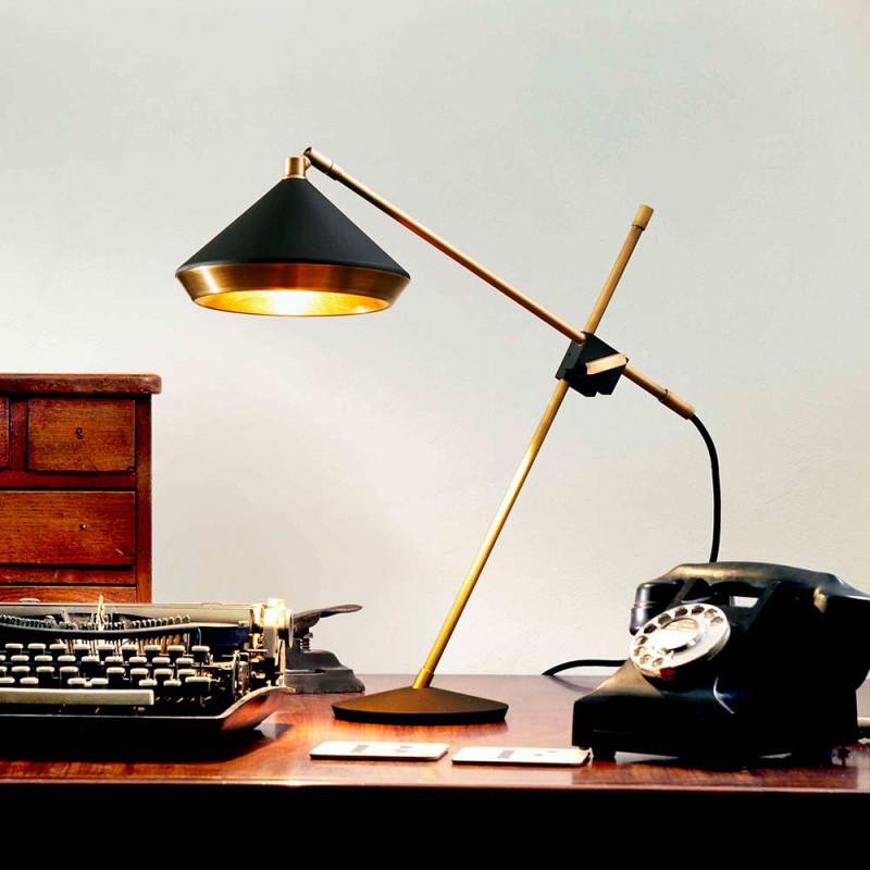 Shear table light black in the office