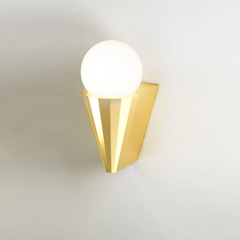 Applique IP Cornet Laiton CVL Luminaires
