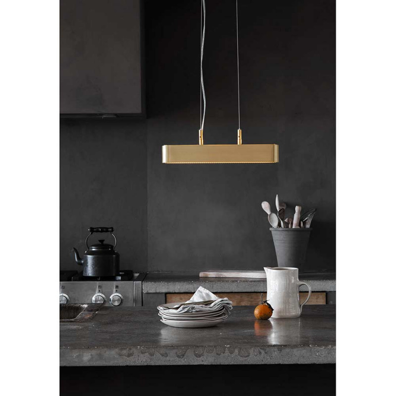 Colt single pendant in the kitchen
