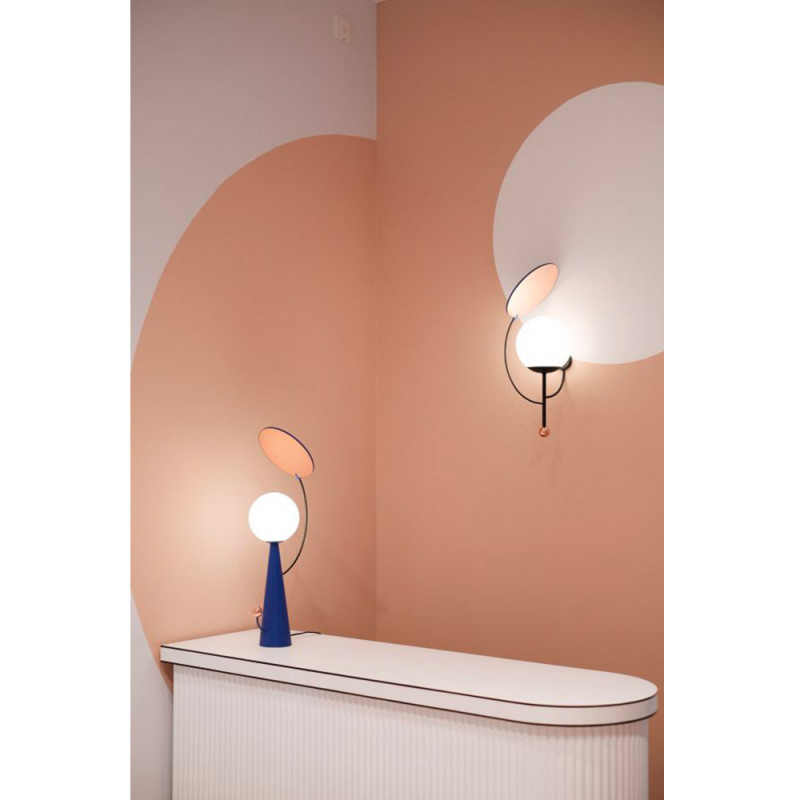 Lampe Sachi Sacha indigo Maison Dada dimensions