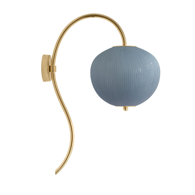 China 03 wall light opal grey