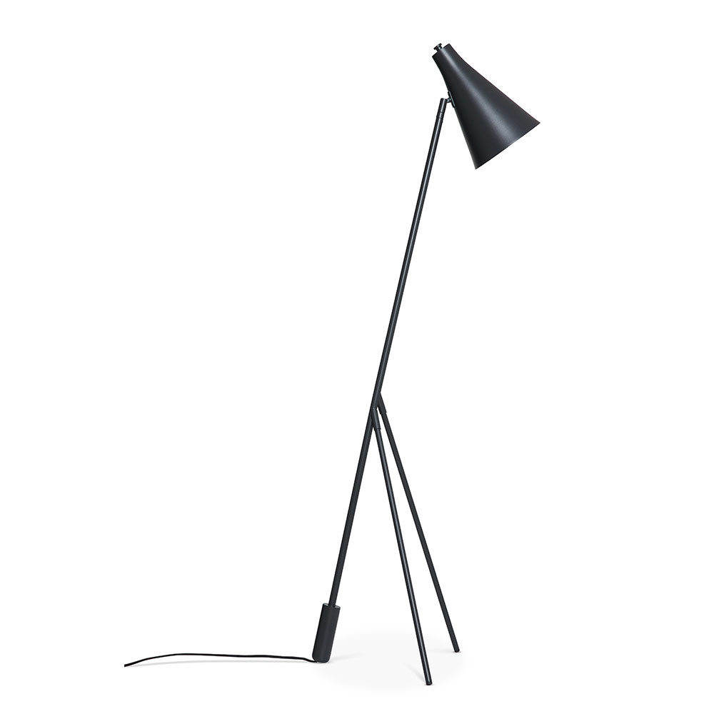 Lampadaire Hunter noir