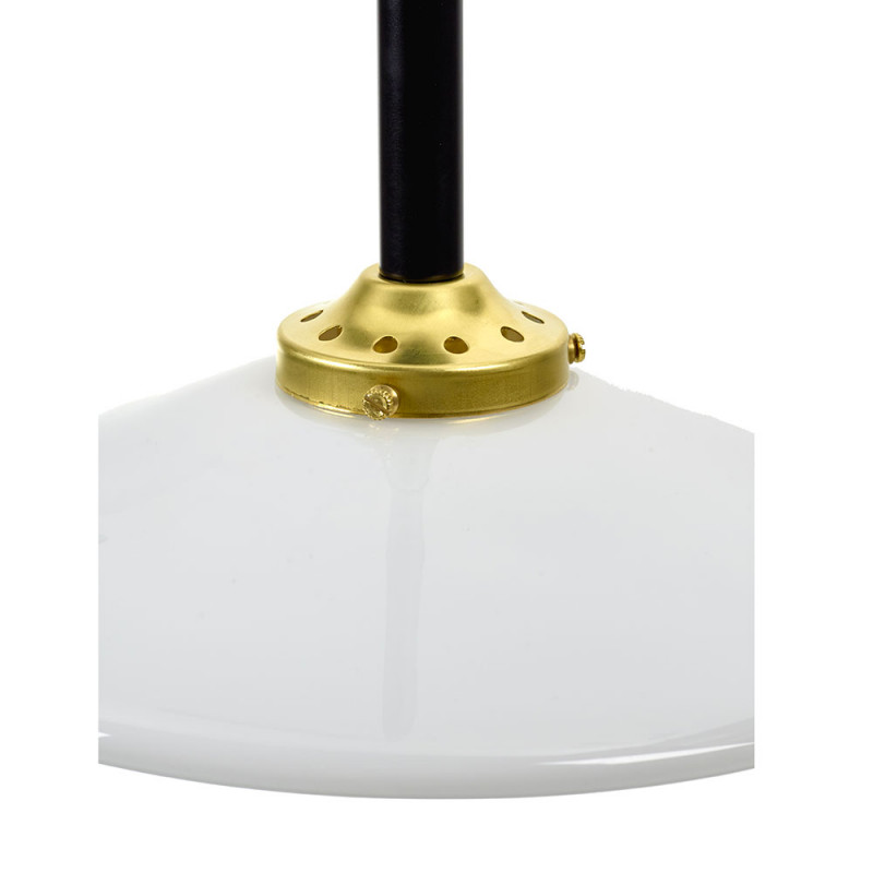 Ceiling lamp noir détail