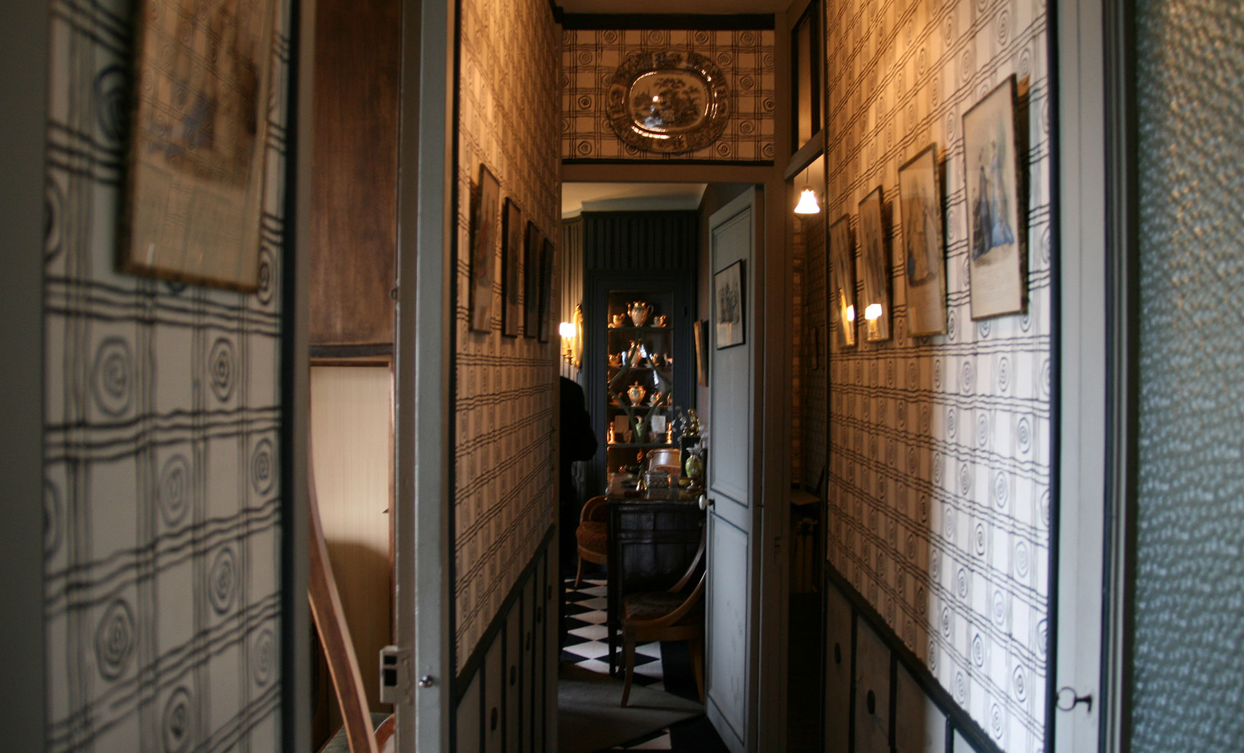 Maurice Ravel's entrance hall in Montfort l'Amaury