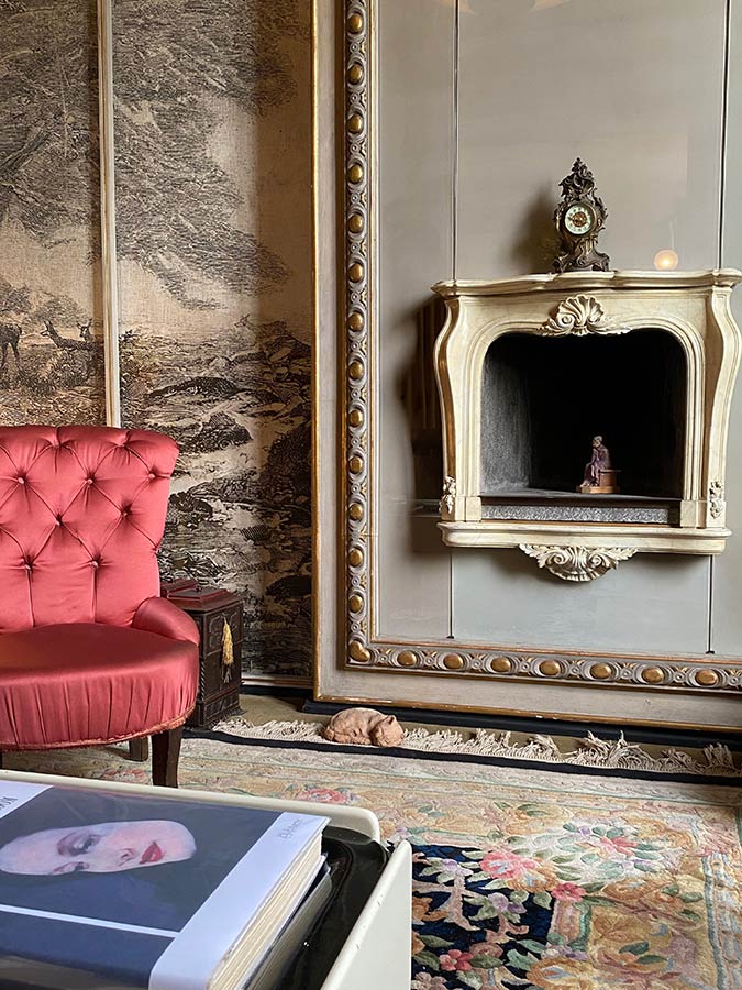 Casa-Carlo-Mollino-living-room Aurélie Lecuyer, Grès
