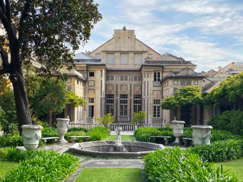 Le Palazzo Lomellino et son jardin secret
